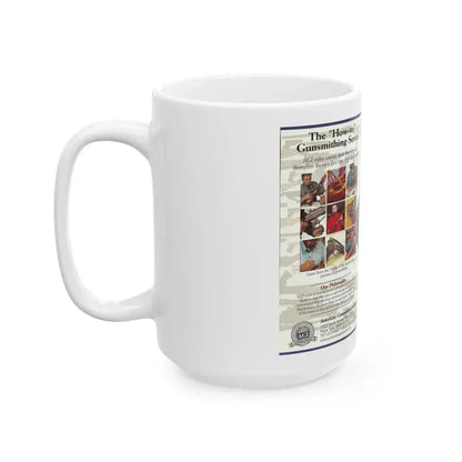 AGI INSTRUCTIONAL GUNSMITHING SERIES (VHS COVER) - White Coffee Mug - Go Mug Yourself