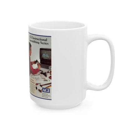 AGI INSTRUCTIONAL GUNSMITHING SERIES (VHS COVER) - White Coffee Mug-Go Mug Yourself