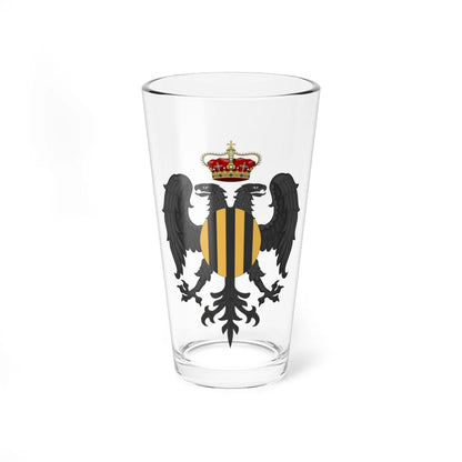 Agliata-Stemma (Italy) (Coat of Arms) Pint Glass 16oz 16oz - Go Mug Yourself