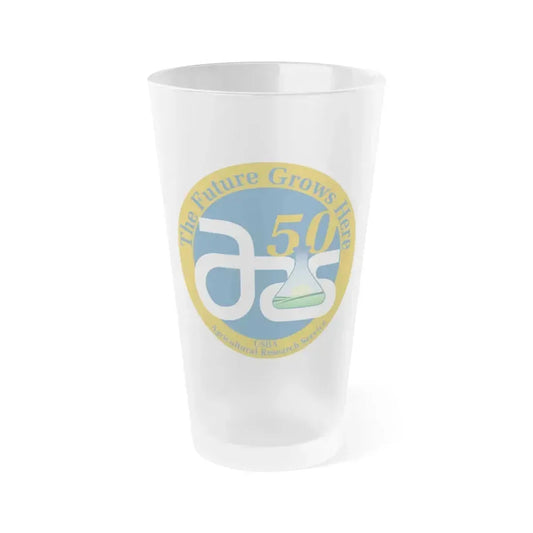 Agricultural Research Service - Frosted Pint Glass 16oz 16oz Frosted - Go Mug Yourself
