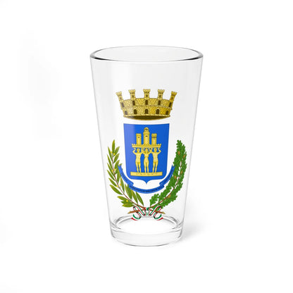 Agrigento-stemma (Italy) (Coat of Arms) Pint Glass 16oz 16oz - Go Mug Yourself
