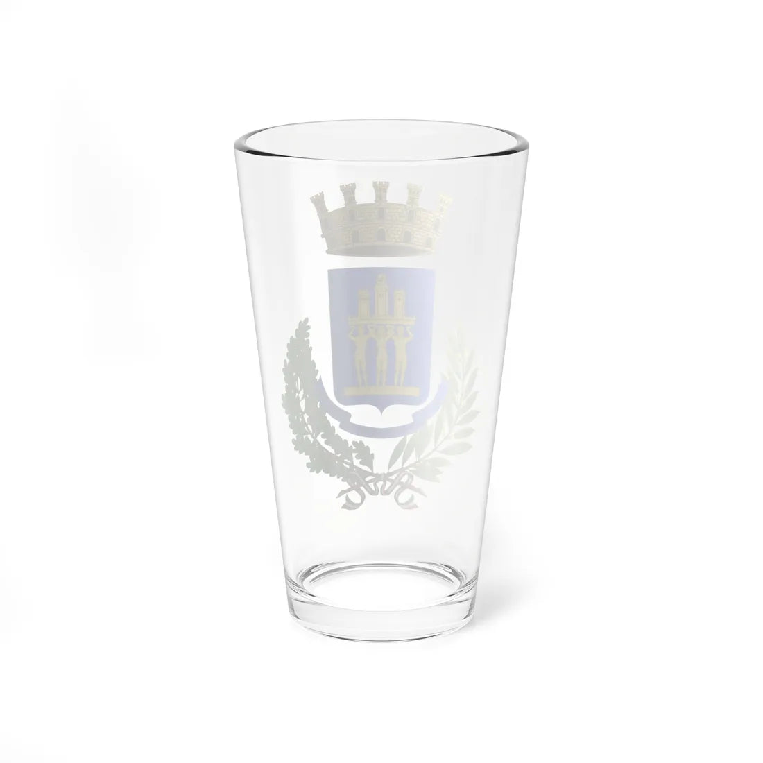 Agrigento-stemma (Italy) (Coat of Arms) Pint Glass 16oz - Go Mug Yourself