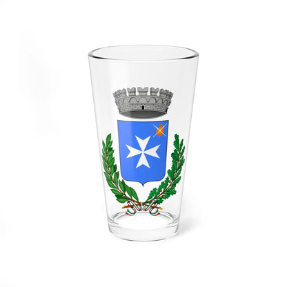 Aicurzio-Stemma (Italy) (Coat of Arms) Pint Glass 16oz 16oz - Go Mug Yourself