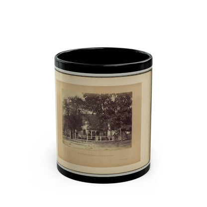 Aiken House On Weldon Railroad, Virginia (U.S. Civil War) Black Coffee Mug-11oz-Go Mug Yourself