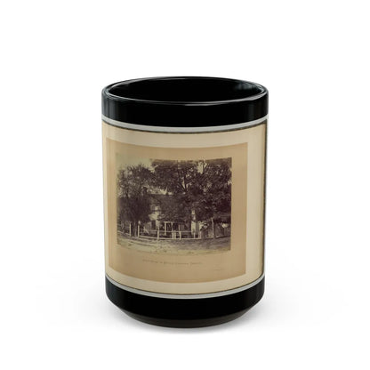 Aiken House On Weldon Railroad, Virginia (U.S. Civil War) Black Coffee Mug-15oz-Go Mug Yourself