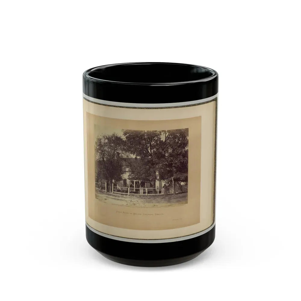 Aiken House On Weldon Railroad, Virginia (U.S. Civil War) Black Coffee Mug 15oz - Go Mug Yourself