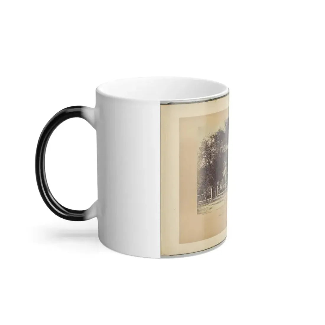 Aiken House on Weldon Railroad, Virginia (U.S. Civil War) Color Changing Coffee Mug 11oz - Go Mug Yourself