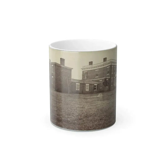 Aiken's House, James River, Va. 001 (U.S. Civil War) Color Changing Coffee Mug 11oz Default Title 11oz - Go Mug Yourself