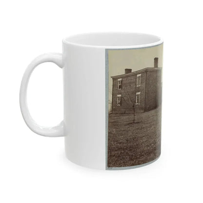 Aiken's House, James River, Va. 001 (U.S. Civil War) White Coffee Mug - Go Mug Yourself
