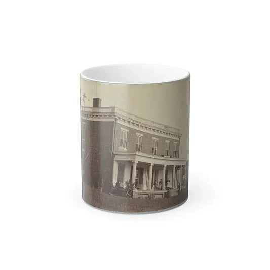 Aiken's House, James River, Va. 002(2) (U.S. Civil War) Color Changing Coffee Mug 11oz Default Title 11oz - Go Mug Yourself