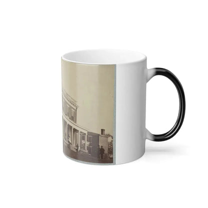 Aiken's House, James River, Va. 002(2) (U.S. Civil War) Color Changing Coffee Mug 11oz - Go Mug Yourself