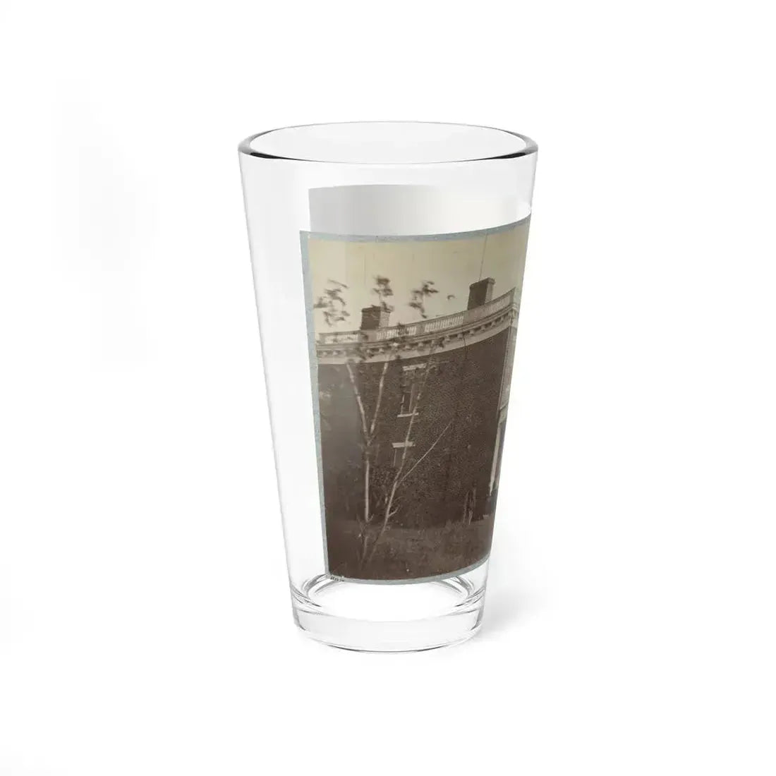 Aiken's House, James River, Va. 002(2) (U.S. Civil War) Pint Glass 16oz - Go Mug Yourself