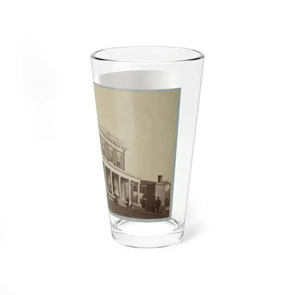 Aiken's House, James River, Va. 002(2) (U.S. Civil War) Pint Glass 16oz - Go Mug Yourself