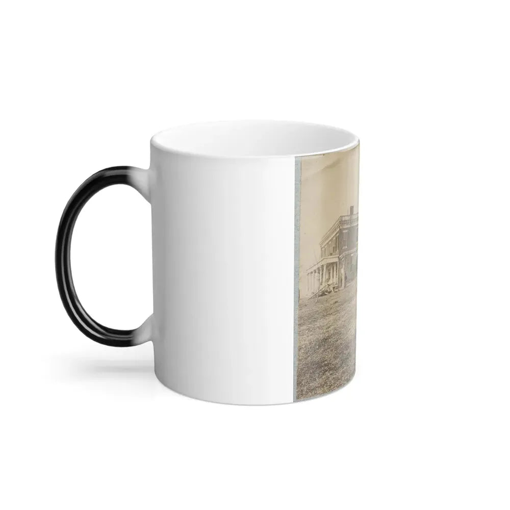 Aiken's House, James River, Va.(2) (U.S. Civil War) Color Changing Coffee Mug 11oz - Go Mug Yourself