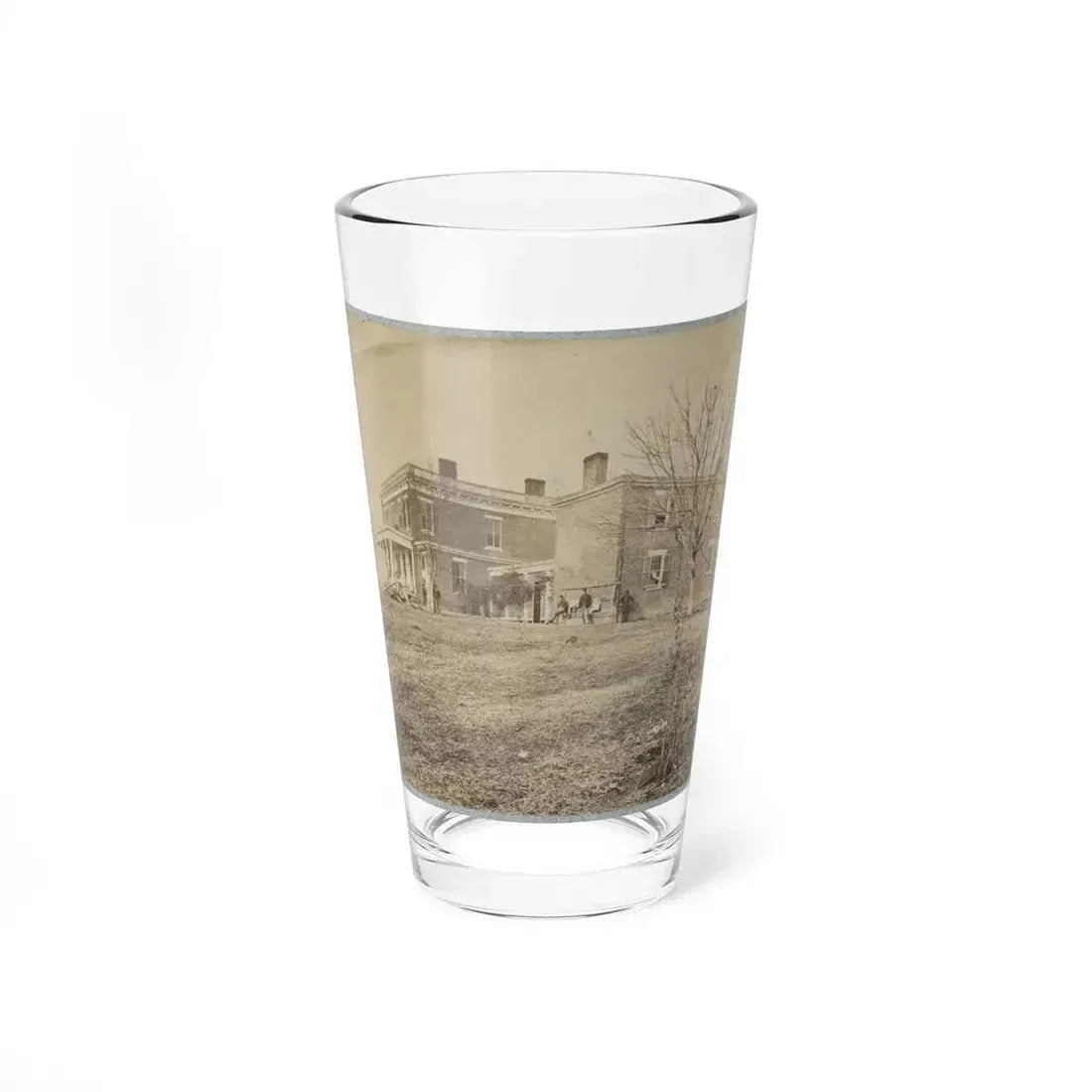 Aiken's House, James River, Va.(2) (U.S. Civil War) Pint Glass 16oz 16oz - Go Mug Yourself