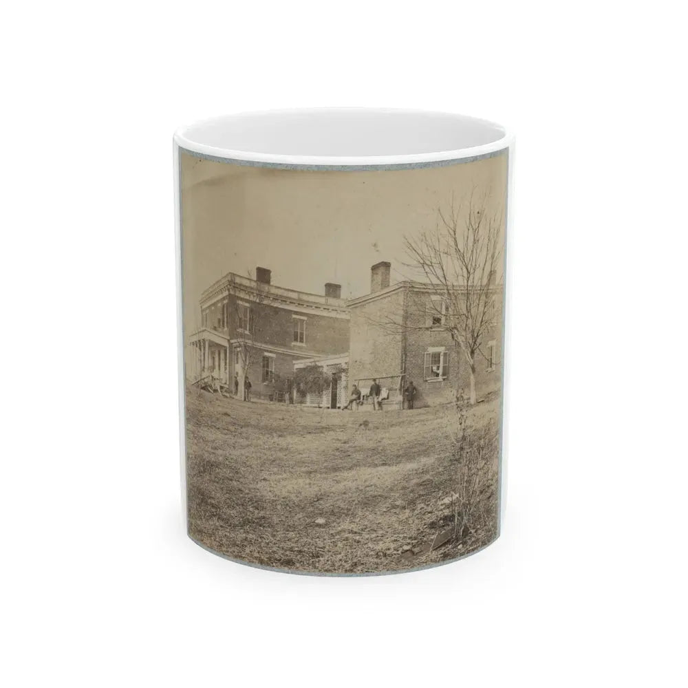 Aiken's House, James River, Va.(2) (U.S. Civil War) White Coffee Mug 11oz - Go Mug Yourself