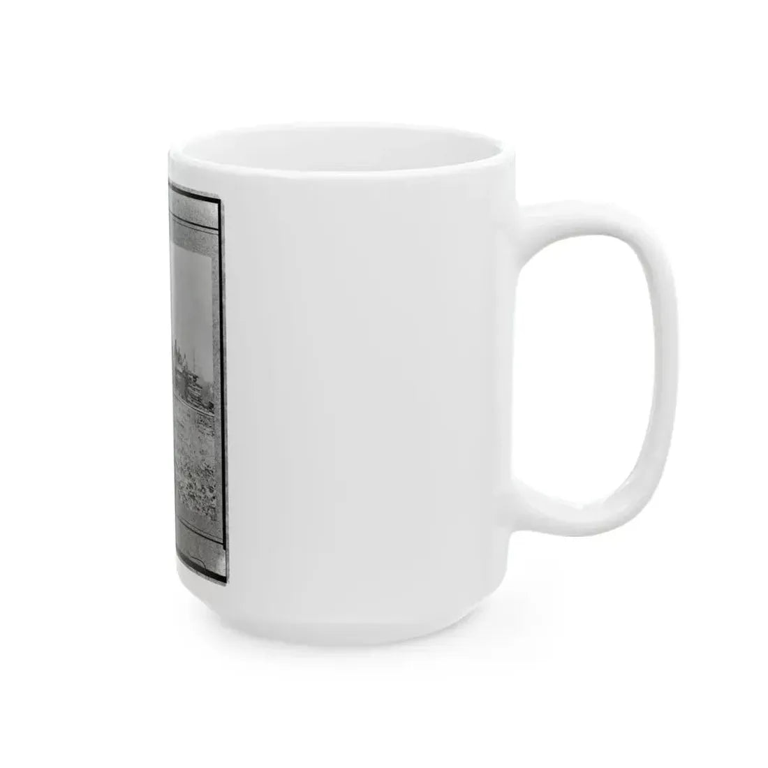 Aiken's House, James River, Va.(3) (U.S. Civil War) White Coffee Mug - Go Mug Yourself