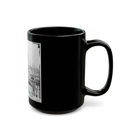 Aiken's Landing, Va.  Steamer New York Waiting For Exchange Of Prisoners (U.S. Civil War) Black Coffee Mug - Go Mug Yourself