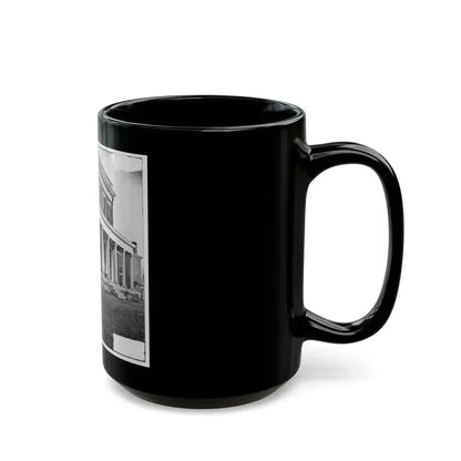 Aiken's Landing, Virginia (Vicinity). Aiken House On James River (U.S. Civil War) Black Coffee Mug - Go Mug Yourself