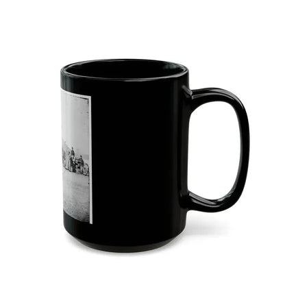 Aiken's Landing, Virginia (Vicinity). Battery Abbot, Fort Brady. (Battery Named For Col. Henry L. Abbot, 1st Conn. H. Artillery) (U.S. Civil War) Black Coffee Mug - Go Mug Yourself