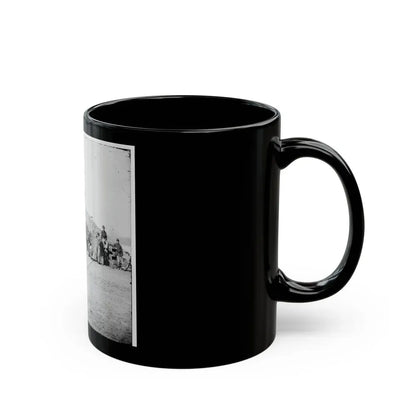 Aiken's Landing, Virginia (Vicinity). Battery Abbot, Fort Brady. (Battery Named For Col. Henry L. Abbot, 1st Conn. H. Artillery) (U.S. Civil War) Black Coffee Mug - Go Mug Yourself