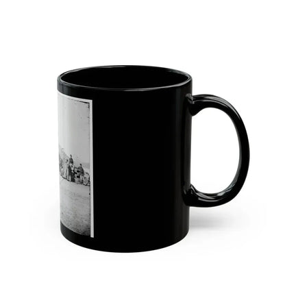 Aiken's Landing, Virginia (Vicinity). Battery Abbot, Fort Brady. (Battery Named For Col. Henry L. Abbot, 1st Conn. H. Artillery) (U.S. Civil War) Black Coffee Mug - Go Mug Yourself