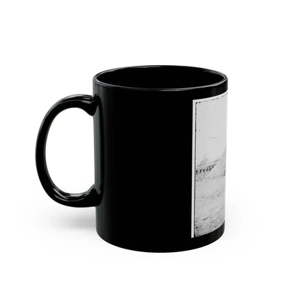 Aiken's Landing, Virginia (Vicinity). Battery Abbot, Fort Brady. (Battery Named For Col. Henry L. Abbot, 1st Conn. H. Artillery) (U.S. Civil War) Black Coffee Mug - Go Mug Yourself