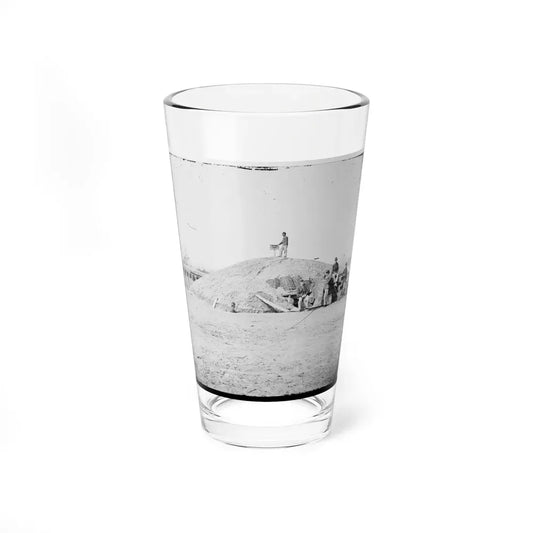 Aiken's Landing, Virginia (Vicinity). Battery Abbot, Fort Brady. (Battery Named For Col. Henry L. Abbot, 1st Conn. H. Artillery) (U.S. Civil War) Pint Glass 16oz 16oz - Go Mug Yourself