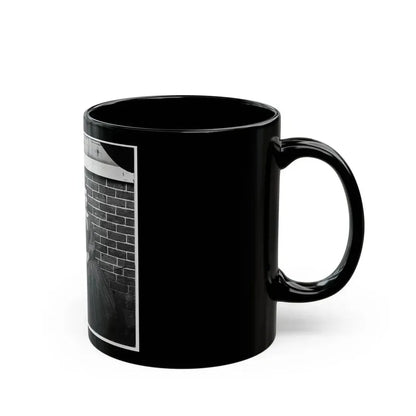 Aiken's Landing, Virginia (Vicinity). Young Girl At Aiken House (U.S. Civil War) Black Coffee Mug - Go Mug Yourself