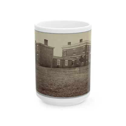 Aiken's House, James River, Va. 001 (U.S. Civil War) White Coffee Mug-15oz-Go Mug Yourself