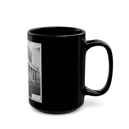 Aiken's Landing, Virginia (Vicinity). Aiken House On James River (U.S. Civil War) Black Coffee Mug-Go Mug Yourself