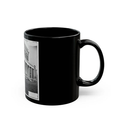 Aiken's Landing, Virginia (Vicinity). Aiken House On James River (U.S. Civil War) Black Coffee Mug-Go Mug Yourself