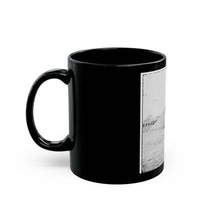 Aiken's Landing, Virginia (Vicinity). Battery Abbot, Fort Brady. (Battery Named For Col. Henry L. Abbot, 1st Conn. H. Artillery) (U.S. Civil War) Black Coffee Mug-Go Mug Yourself