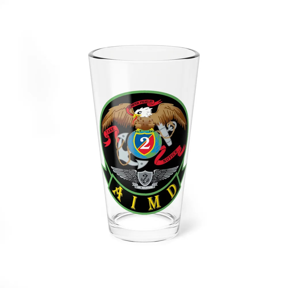 AIMD Two (U.S. Navy) Pint Glass 16oz-16oz-Go Mug Yourself