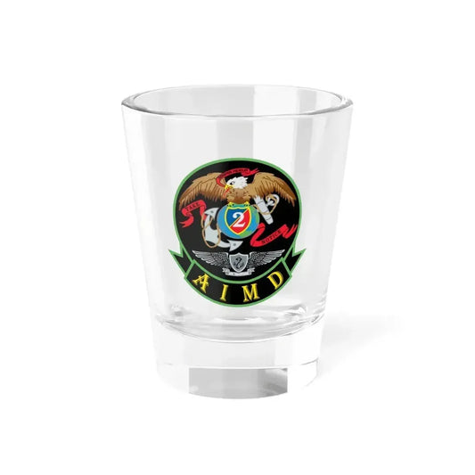 AIMD Two (U.S. Navy) Shot Glass 1.5oz 1.5oz - Go Mug Yourself