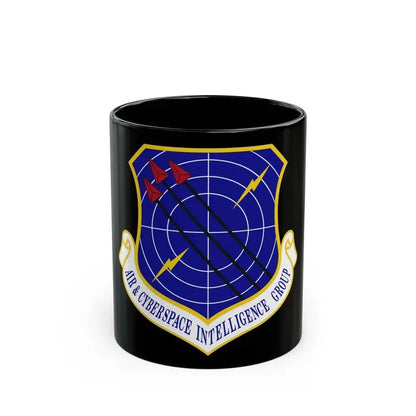 Air & Cyberspace Intelligence Group (U.S. Air Force) Black Coffee Mug 11oz - Go Mug Yourself