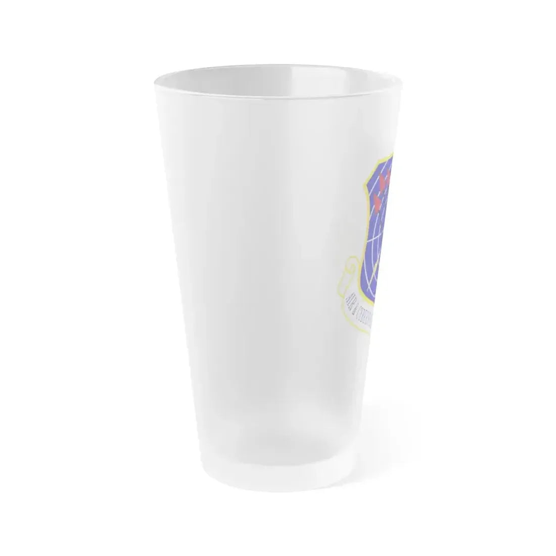 Air & Cyberspace Intelligence Group (U.S. Air Force) Frosted Pint Glass 16oz - Go Mug Yourself