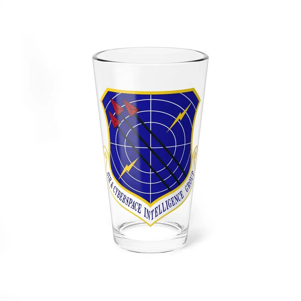 Air & Cyberspace Intelligence Group (U.S. Air Force) Pint Glass 16oz 16oz - Go Mug Yourself