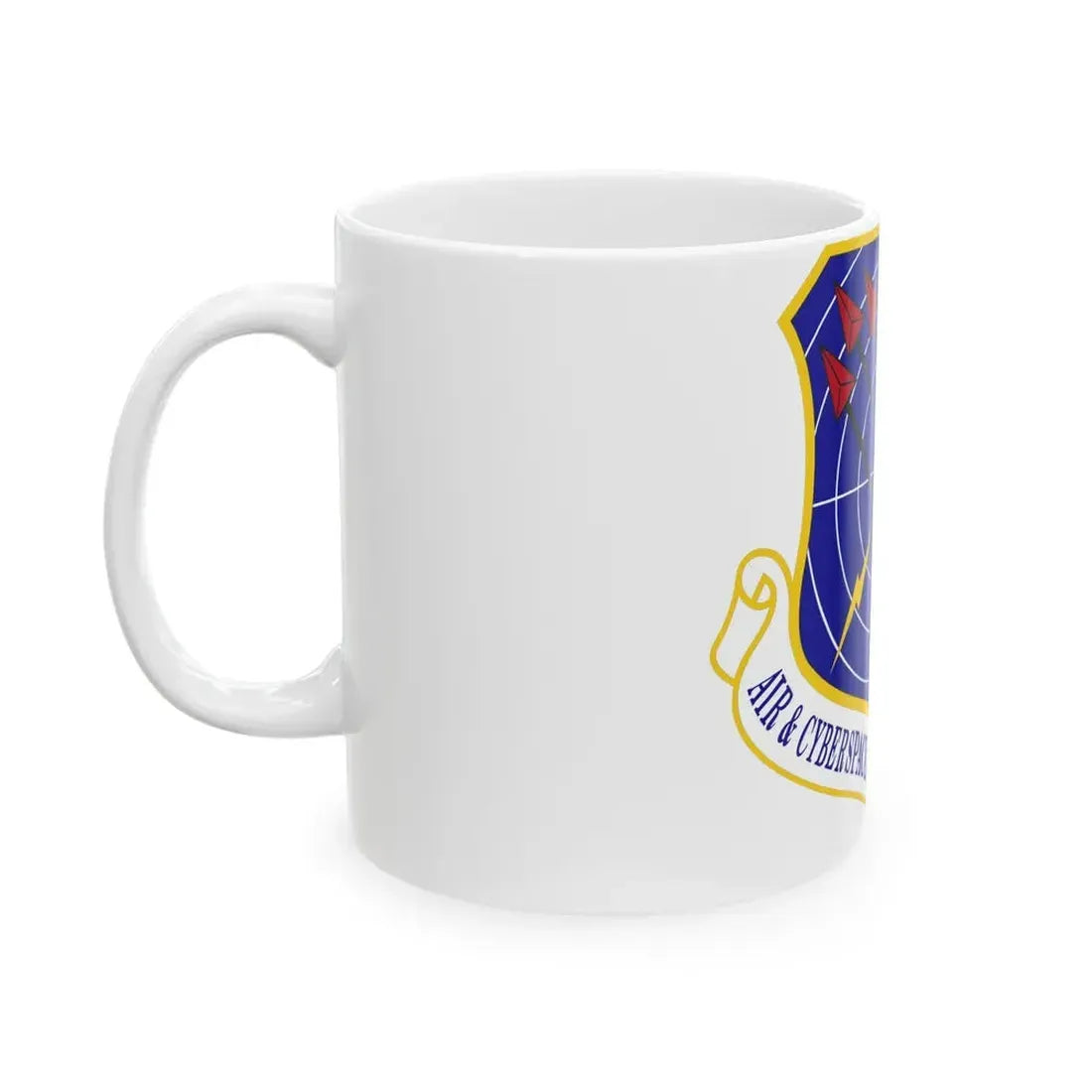 Air & Cyberspace Intelligence Group (U.S. Air Force) White Coffee Mug - Go Mug Yourself