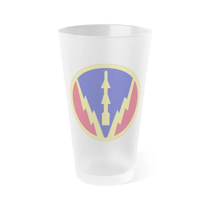 Air Defense Artillery Center and School (U.S. Army) Frosted Pint Glass 16oz-Go Mug Yourself