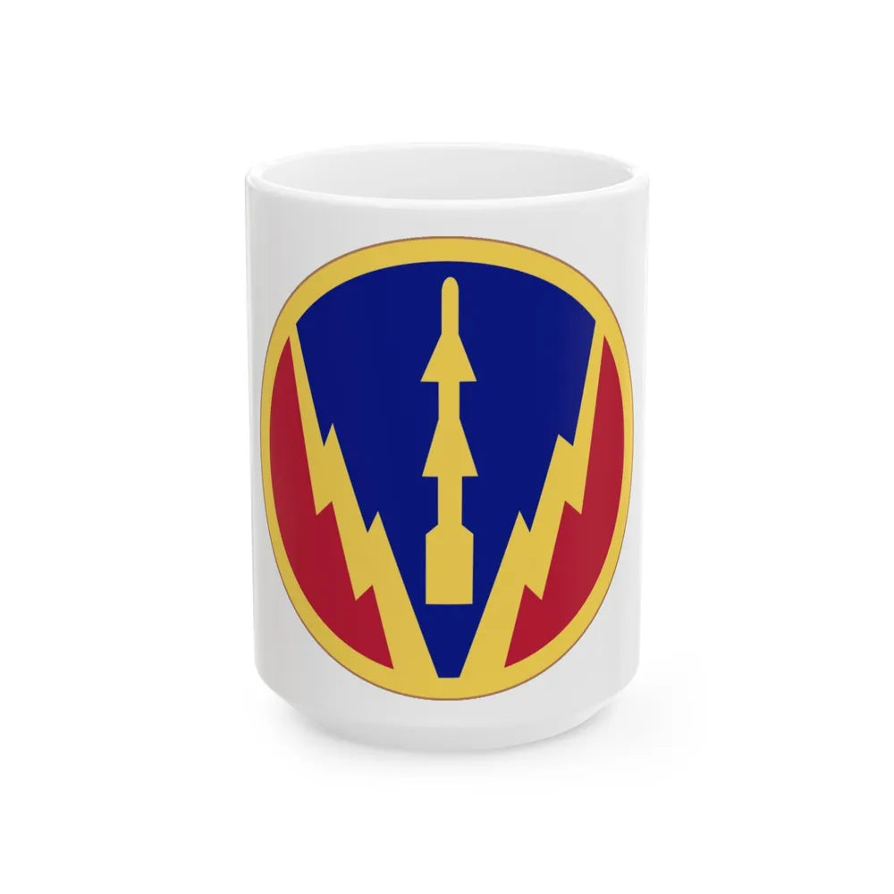 Air Defense Artillery Center and School (U.S. Army) White Coffee Mug-15oz-Go Mug Yourself