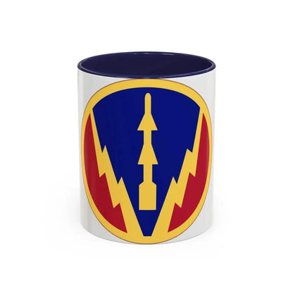 Air Defense Artillery Center and School (U.S. Army) Accent Coffee Mug 11oz Navy - Go Mug Yourself
