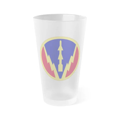 Air Defense Artillery Center and School (U.S. Army) Frosted Pint Glass 16oz Default Title - Go Mug Yourself