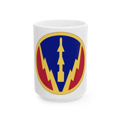 Air Defense Artillery Center and School (U.S. Army) White Coffee Mug 15oz - Go Mug Yourself