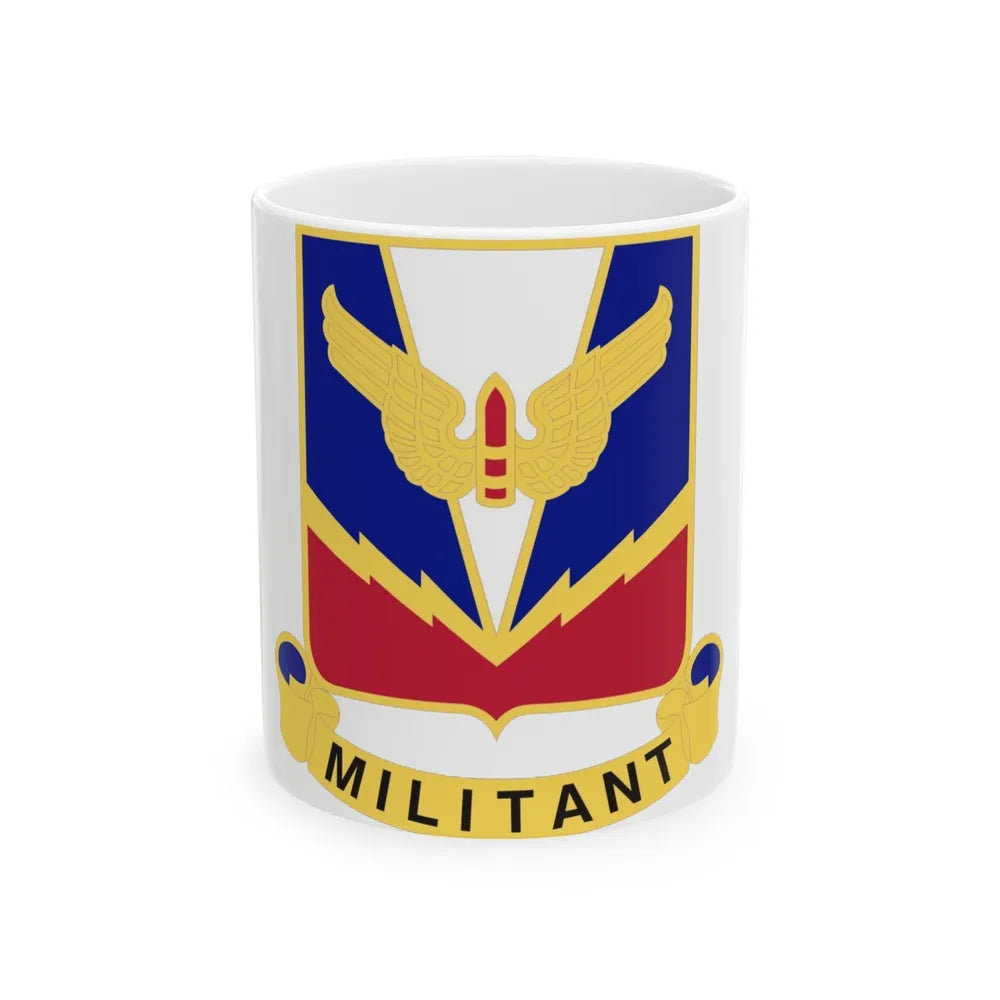 Air Defense Artillery Center and School v2 (U.S. Army) White Coffee Mug-11oz-Go Mug Yourself