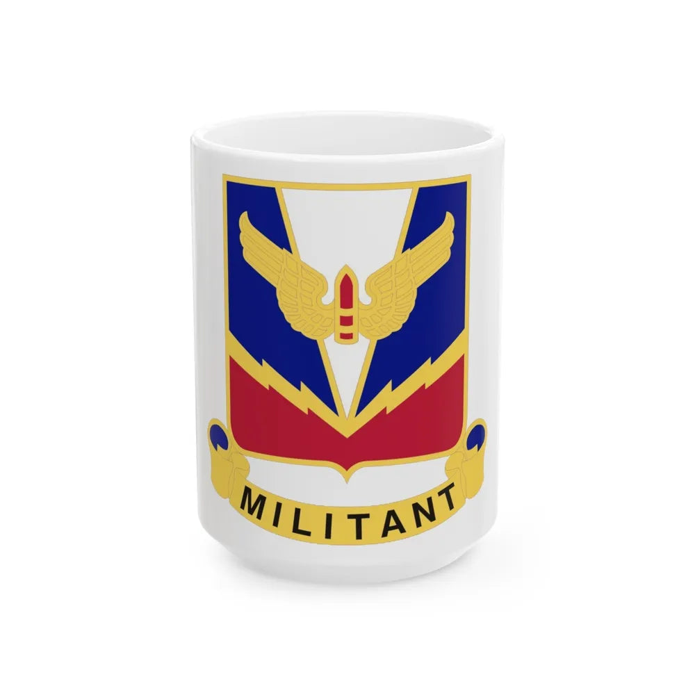 Air Defense Artillery Center and School v2 (U.S. Army) White Coffee Mug-15oz-Go Mug Yourself