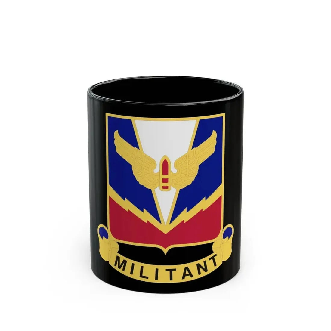 Air Defense Artillery Center and School v2 (U.S. Army) Black Coffee Mug 11oz - Go Mug Yourself