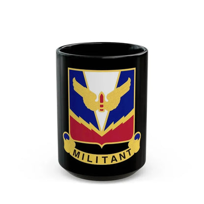 Air Defense Artillery Center and School v2 (U.S. Army) Black Coffee Mug 15oz - Go Mug Yourself
