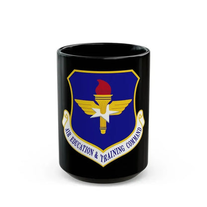 Air Education and Training Command (U.S. Air Force) Black Coffee Mug 15oz - Go Mug Yourself
