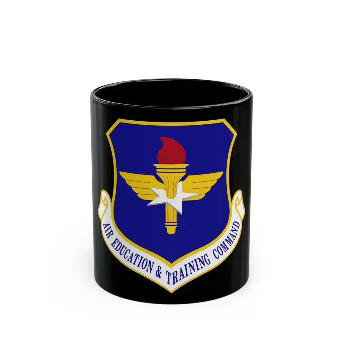 Air Education and Training Command (U.S. Air Force) Black Coffee Mug - Go Mug Yourself
